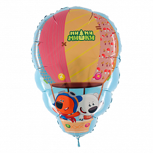 Ми-ми-мишки на воздушном шаре, фольгированный шар