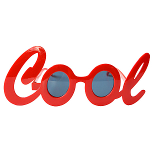 Карнавальные очки "Крутая надпись" COOL
