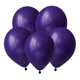 Фиолетовый, Пастель / Purple, латексный шар