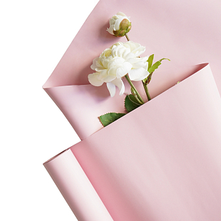 Пленка "Корея", Розовая орхидея / рулон 