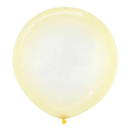 Желтый, Кристальные шары / Yellow, латексный шар