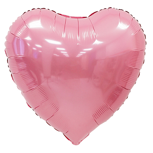 Сердце Нежно-розовое / Baby Pink, фольгированный шар