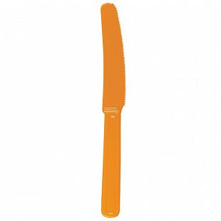Ножи пластиковые "Делюкс" Оранжевые
