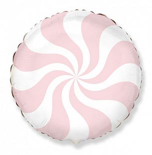 Карамель (розовый), фольгированный шар