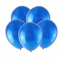 Синий, Кристал / Blue, латексный шар