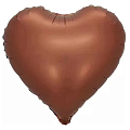 Сердце Шоколад / Chocolate, фольгированный шар