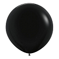 Черный, Пастель/ Black, латексный шар