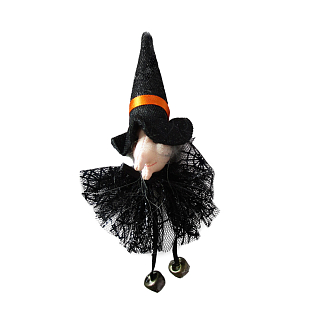 Декоративное украшение на Хеллоуин "Ведьма"