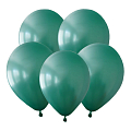 Темно-зеленый, Пастель / Forest green, латексный шар