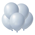 Нежно-голубой Макаронс, Пастель / Blue, латексный шар