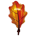 Осенний листок, фольгированный шар