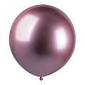 Хром Розовый / Shiny Pink 91, латексный шар