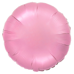 Круг Мистик Розовый / Chrome Pink, фольгированный шар