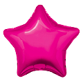 Звезда Фуксия, фольгированный шар