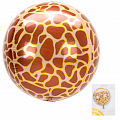 Сфера 3D Жираф принт в упаковке / 3D Giraffe print