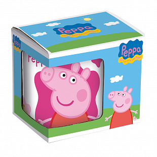 Кружка керамическая в подарочной упаковке "Свинка Пеппа"