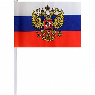 Флаг Россия с гербом