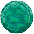 Круг Зеленый Перламутр / Iridescent Green Circle