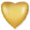 Сердце Античное Золото / Antique Gold, фольгированный шар
