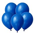 Синий, Пастель / Navy blue, латексный шар
