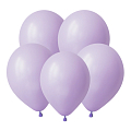 Фиолетовый Макаронс, Пастель / Floral Macarons, латексный шар