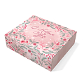Коробка складная "С Новым Годом. Розовый стиль"