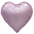 Сердце Мистик Розовый / Chrome Pink, фольгированный шар