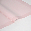 Пленка матовая с широкой перламутровой каймой "Pure", Розовая / листы