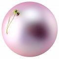Новогодний шар Нежно Розовый (матовый)