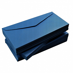 Набор конвертов из дизайнерской бумаги, Синий