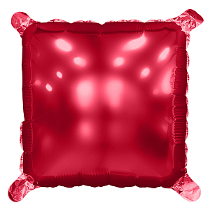 Блок Красный, фольгированный шар