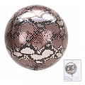 Сфера 3D Змея принт в упаковке / Snake, фольгированный шар