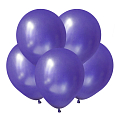 Фиолетовый, Металл / Violet, латексный шар