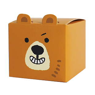 Коробка складная "Медведь"