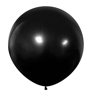 Черный, Пастель / Black, латексный шары