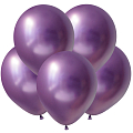 Фиолетовый, Зеркальные шары / Mirror Violet / Латексный шар