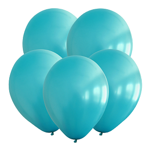 Бирюзовый, Пастель / Turquoise, латексный шар