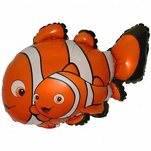 Рыбка-Клоун 2 мини, фольгированный шар