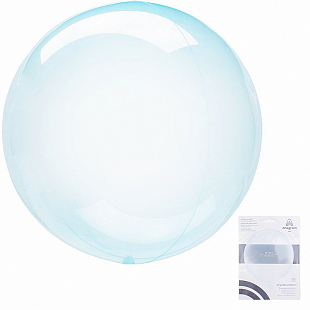 Сфера 3D Кристал Голубой прозрачный в упаковке / Clearz Crystal Blue