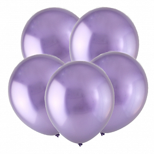 Сиреневый, Зеркальные шары / Mirror Violet, латексный шар