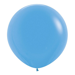 Голубой, Пастель/ Blue, латексный шар