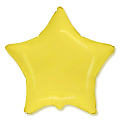 Звезда Желтый / Yellow, фольгированный шар