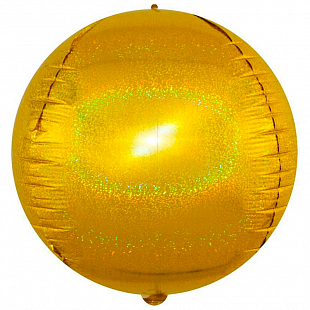 Сфера 3D Золото голография