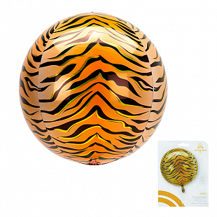Сфера 3D Тигр принт в упаковке / 3D Tiger print