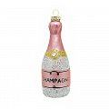 Елочная игрушка "Шампанское розовое", в подарочной упаковке