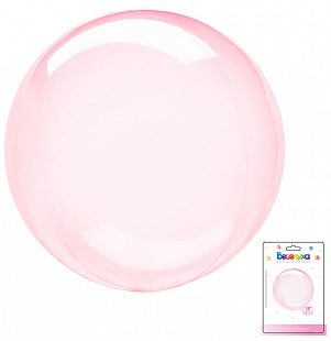 Сфера 3D Розовый с клапаном в упаковке