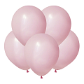 Макаронс Розовый, Пастель / Pink, латексный шар