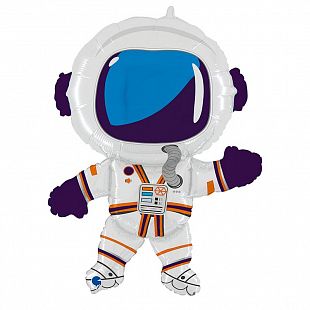 Счастливый астронавт, фольгированный шар