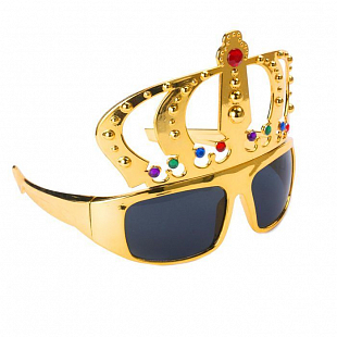 Карнавальные очки "Царская корона"