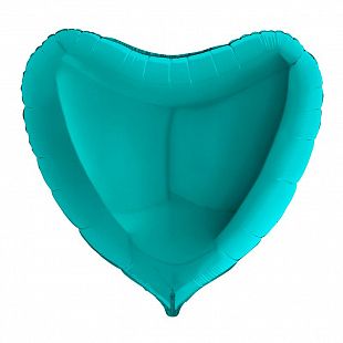 Сердце Тиффани / Tiffany, фольгированный шар